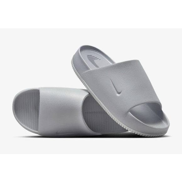 FD4116-004 Nike Calm Slide Wolf Grey Photon Dust Wolf Grey Men's Size 12 - Picture 1 of 8